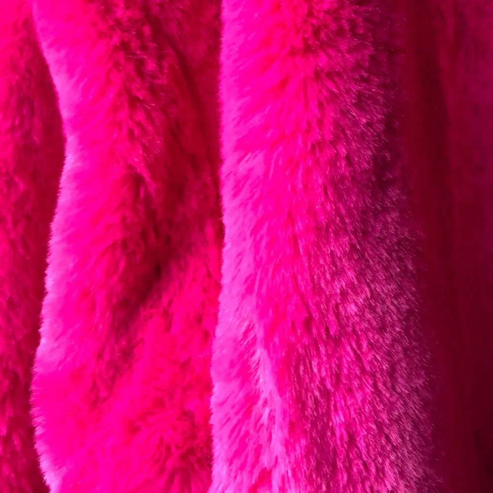 Super Soft Hot Pink Bomber Jacket Like New, Forever 21, Small - Picture 3 of 3